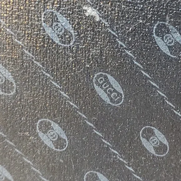 GUCCI VINTAGE Accessory Collection Convertible Envelope Clutch Purse Navy - Picture 16 of 16